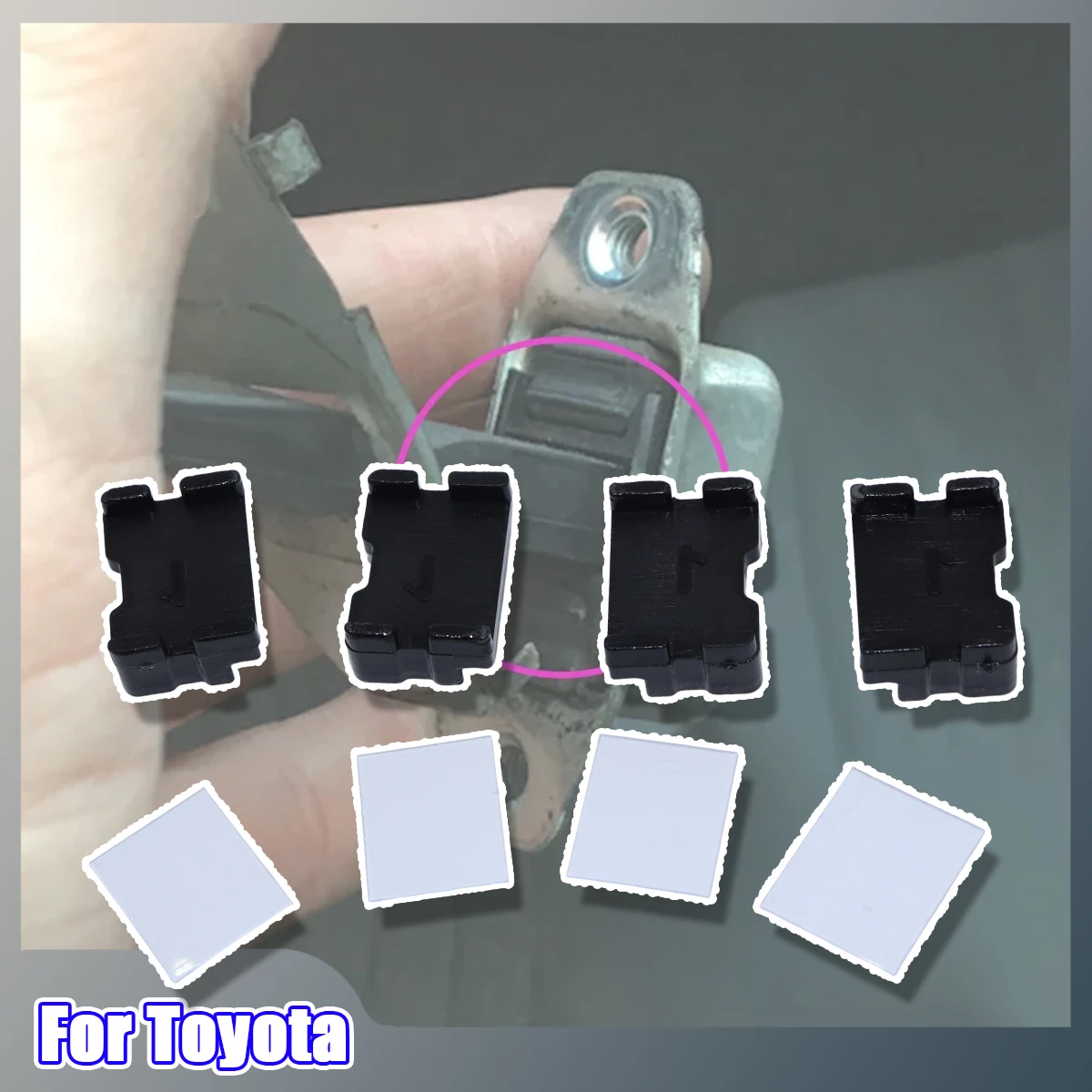 For 2 Door Car Door Check Assy Checker Strap Stopper For Toyota HILUX SURF INNOVA IPSUM IST KIJANG KLUGER LAND CRUISER PRADO