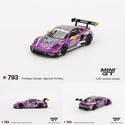 PreSale MINIGT 793 1:64 992 GT3R Racing 2023 Diecast Model Collection Toys