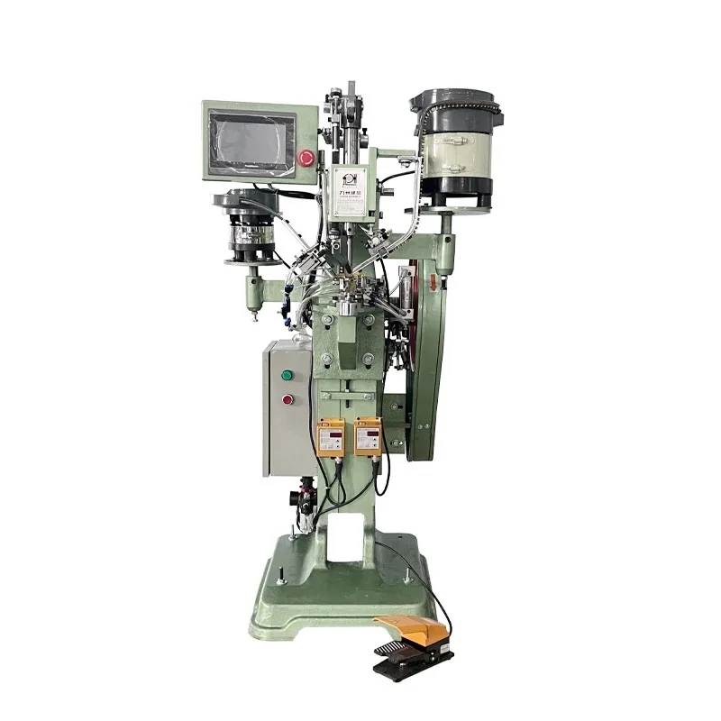 Automatic shoe eye riveting machine, suitable for roller skates/straight roller skates/skates