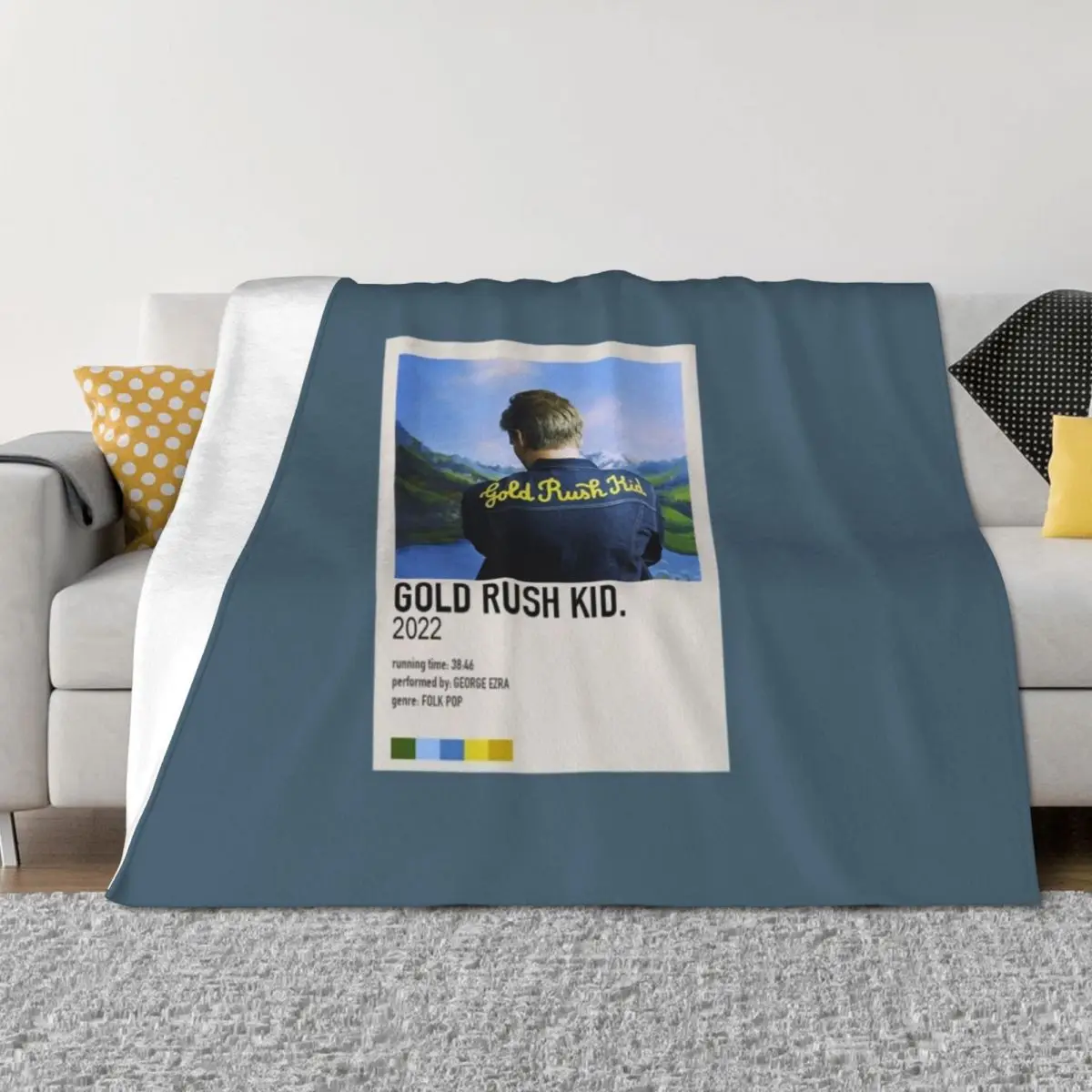 

George Ezra Throw Blanket Weighted Luxury St Decorative Sofas Moving Blankets