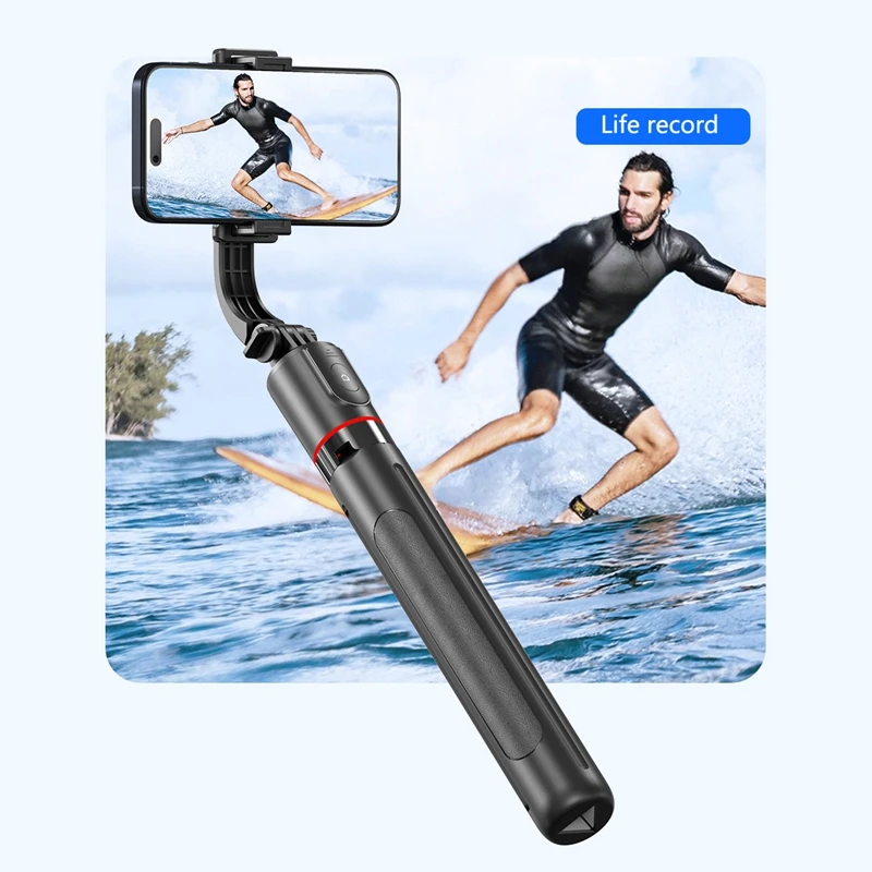 XIAOMI F15 Selfie Stick Tripod 6-Section Extendable Pole 360° Rotation Fill Light Option With Bluetooth Remote For Phone Vlog