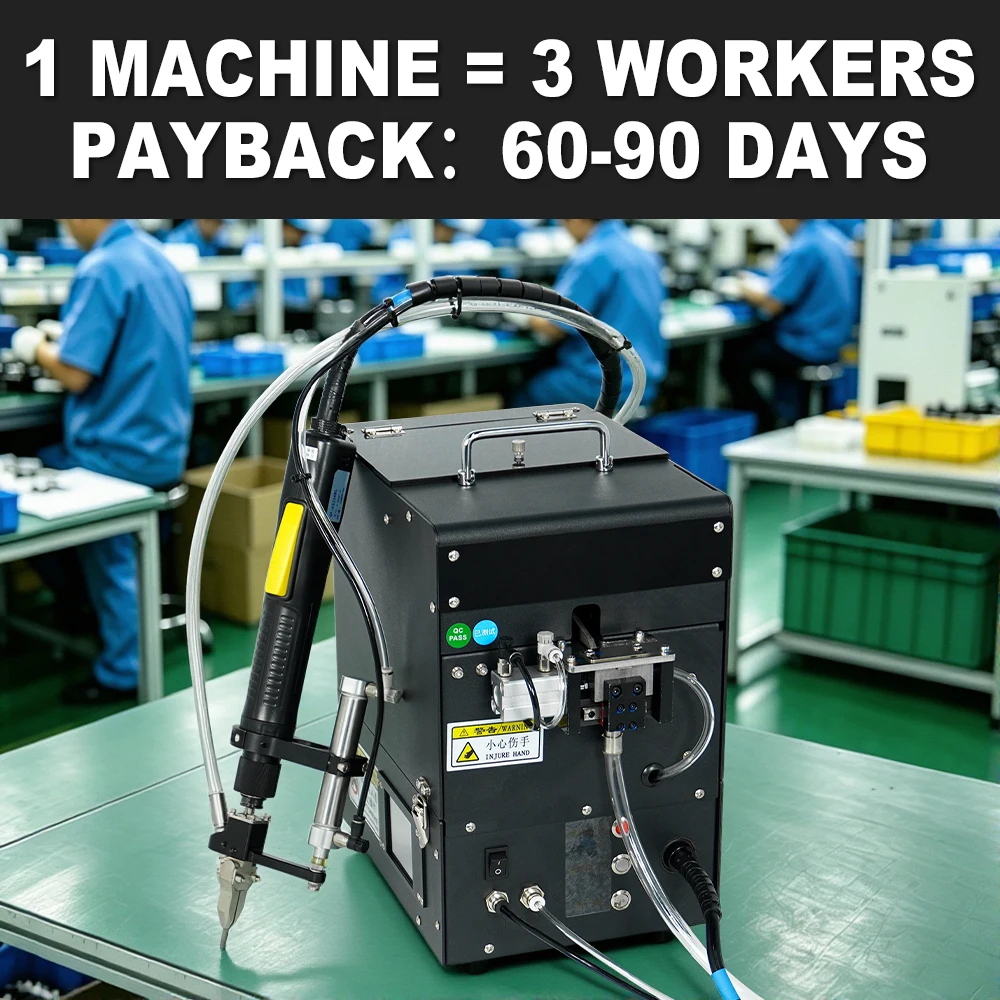 Factory Direct DazhiTek Screw Fastening Machine Automatic Feeder Gear Pump Bearing Motor 1 Year For Various Screw Types
