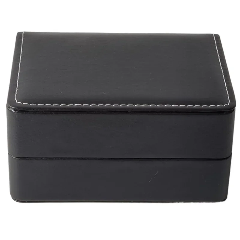 عالية الجودة بولي Leather الجلود المخملية موضة أسود أبيض أحمر برتقالي صندوق ساعة تخزين المجوهرات ساعة السفر عرض التعبئة والتغليف NH35 NH36