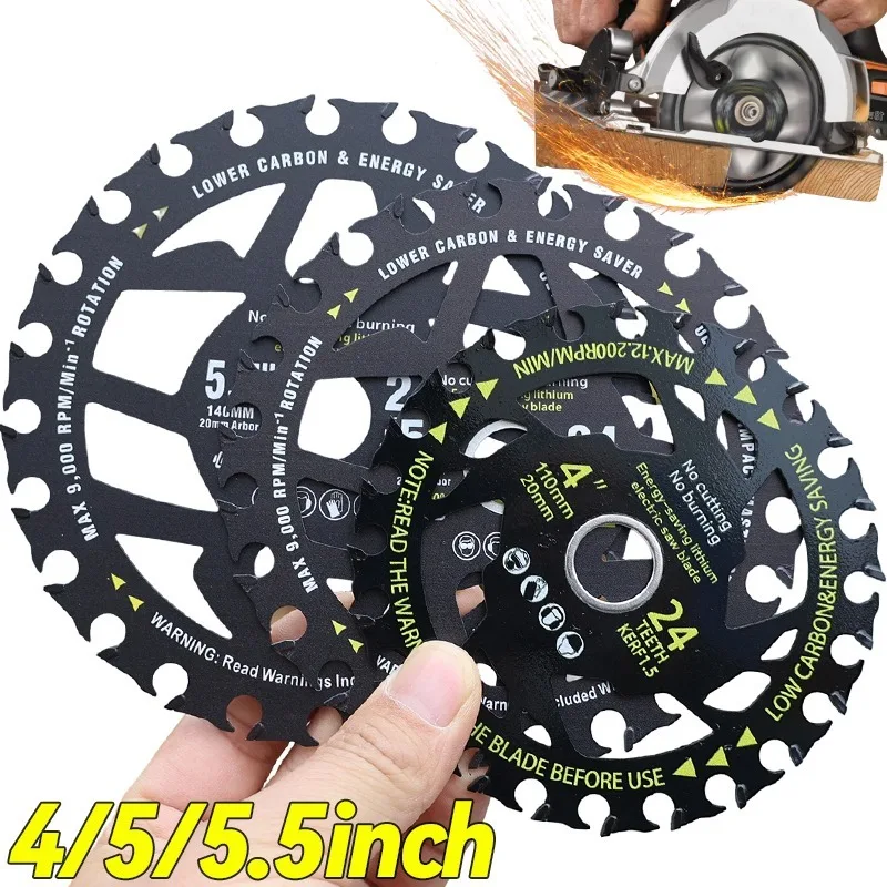

1/5 шт. высокоскоростные энергосберегающие пильные диски для электропил, для резки железа, циркулярные, для деревообработки, для каркасных работ, полировальные, запчасть для электроинструмента