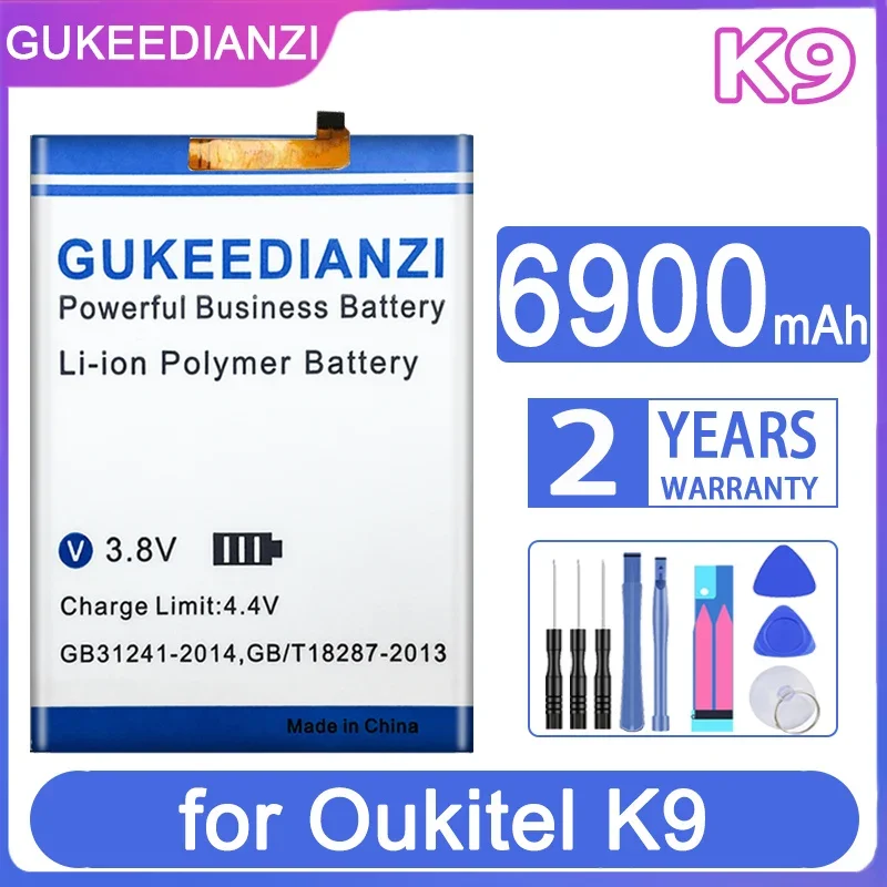 

GUKEEDIANZI Replacement Battery 6900mAh for Oukitel K9