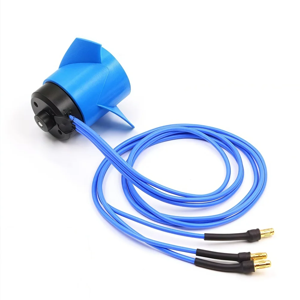 FATJAY Waterdichte 2838 350KV borstelloze buitenlopermotor met 60 mm propeller 2,4 kg stuwkracht voor onderwaterboegschroef E-folie RC-boten