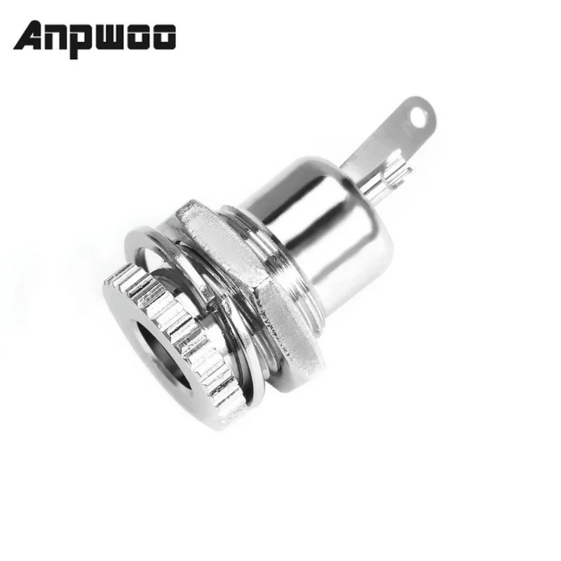 Nowy 5-pakowy DC-099 5.5mm x 2.1mm 30V 10A gniazdo typu Jack prądu stałego, gwintowany mocowanie panelu Adapter złącza