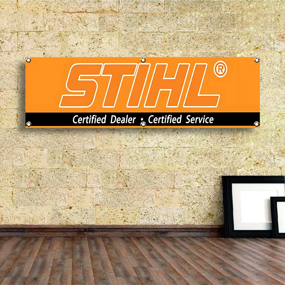 

Stihl Tool Banner Flag Decoration Garage Flags Flag on the Wall Outdoor Decors Decoration At Home Banners Advertising Funny