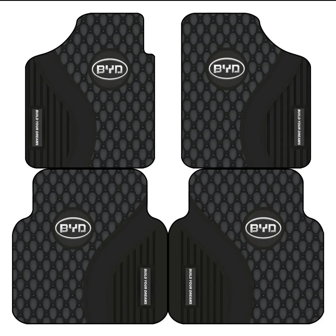 

Car Floor Mats Waterproof Auto Foot Pad Protector Carpet Front & Rear Mats For BYD F3 Yuan Plus Atto F0 G3 I3 Song Tang Dmi 2014