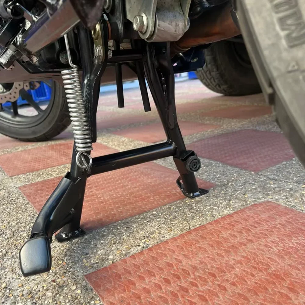دراجة نارية الأوسط مسنده مركز وقوف السيارات المركزي حامل دعم العكاز حامل قوس لهوندا NX500 NX 500 NX400 NX 400 2024