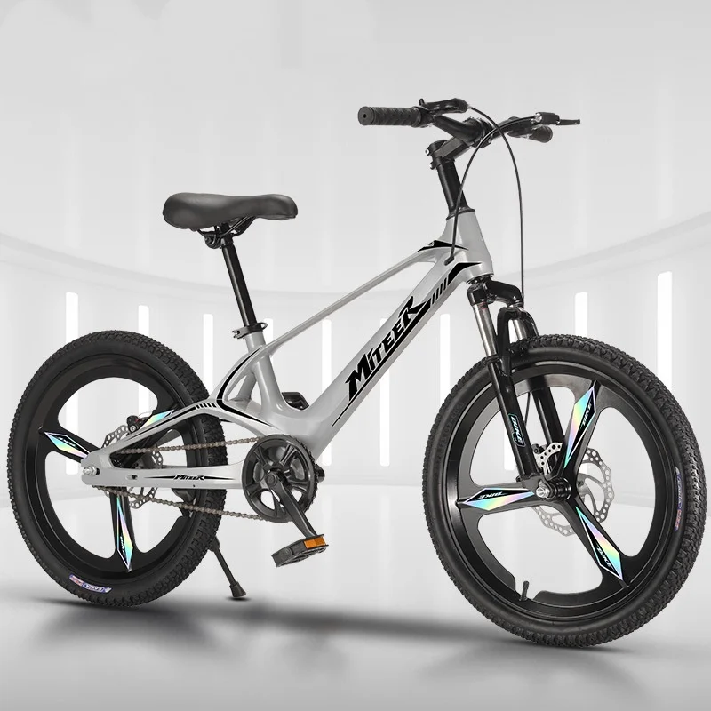 

Lightweight 18 20 22 Inch Magnesium Alloy Frame Cycle Children's Shock Absorption Mountain Bike For Kids