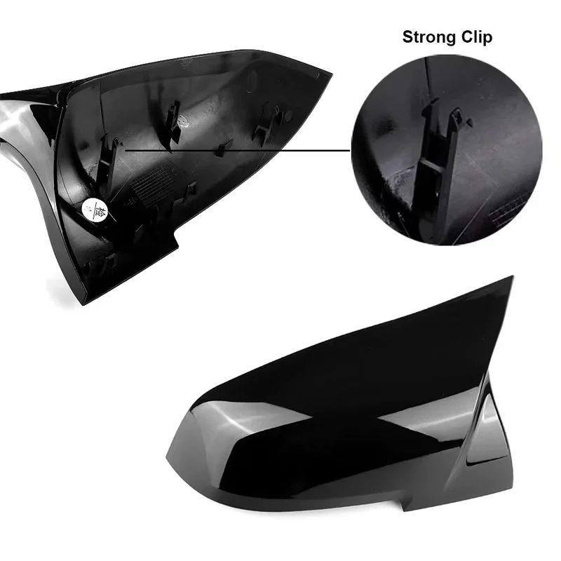 For BMW 12 3 4 Series F20 F30 F31 F32 F36 2012 + 320i 328i 330d 335i M3 M4 Exterior Replacement style ABS Horn rear view mirror