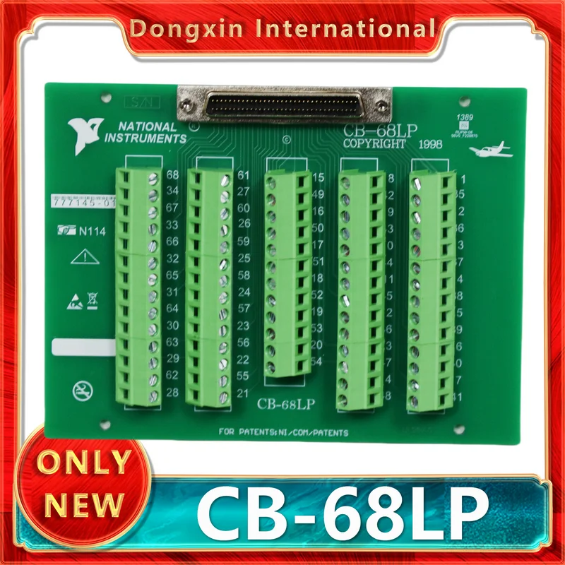 

Official genuine CB-68LP connector box NI 68-pin VHDCI female head to 68-pin bolt terminal female