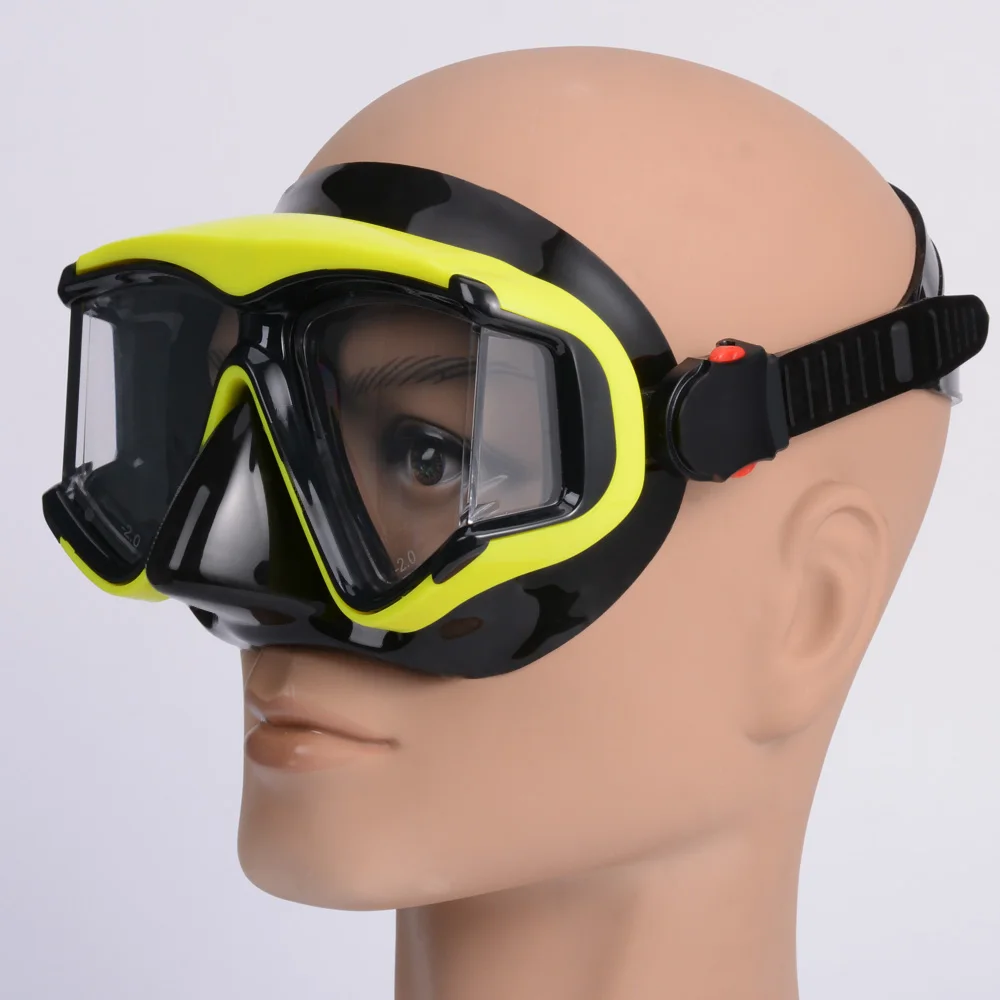 Optische Bijziendheid Snorkel Duikmasker Zwembril Bijziend Kortzichtig Uitrusting Panoramisch Weids Uitzicht Volwassen Jeugd-1.0to-6.0