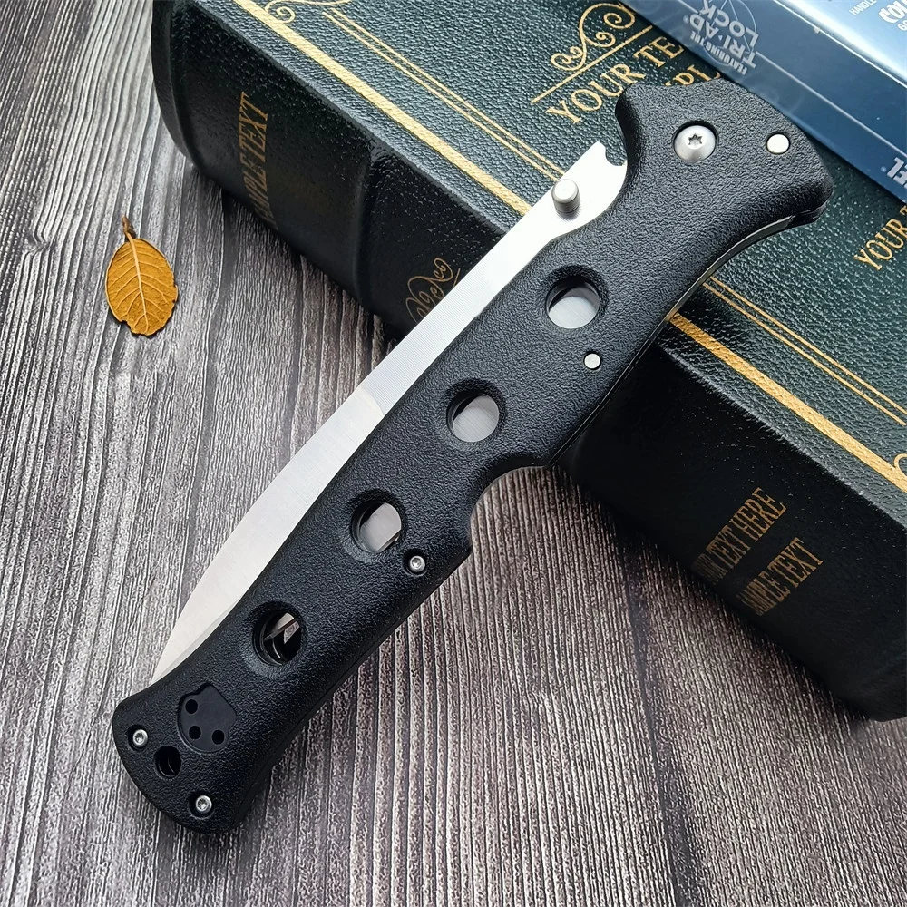 High Hardness 10ACXC Folding Knife 8Cr13Mov Blade Nylon Glass Fiber Handle Outdoor Tactical Hunting Survival EDC Camping Tool