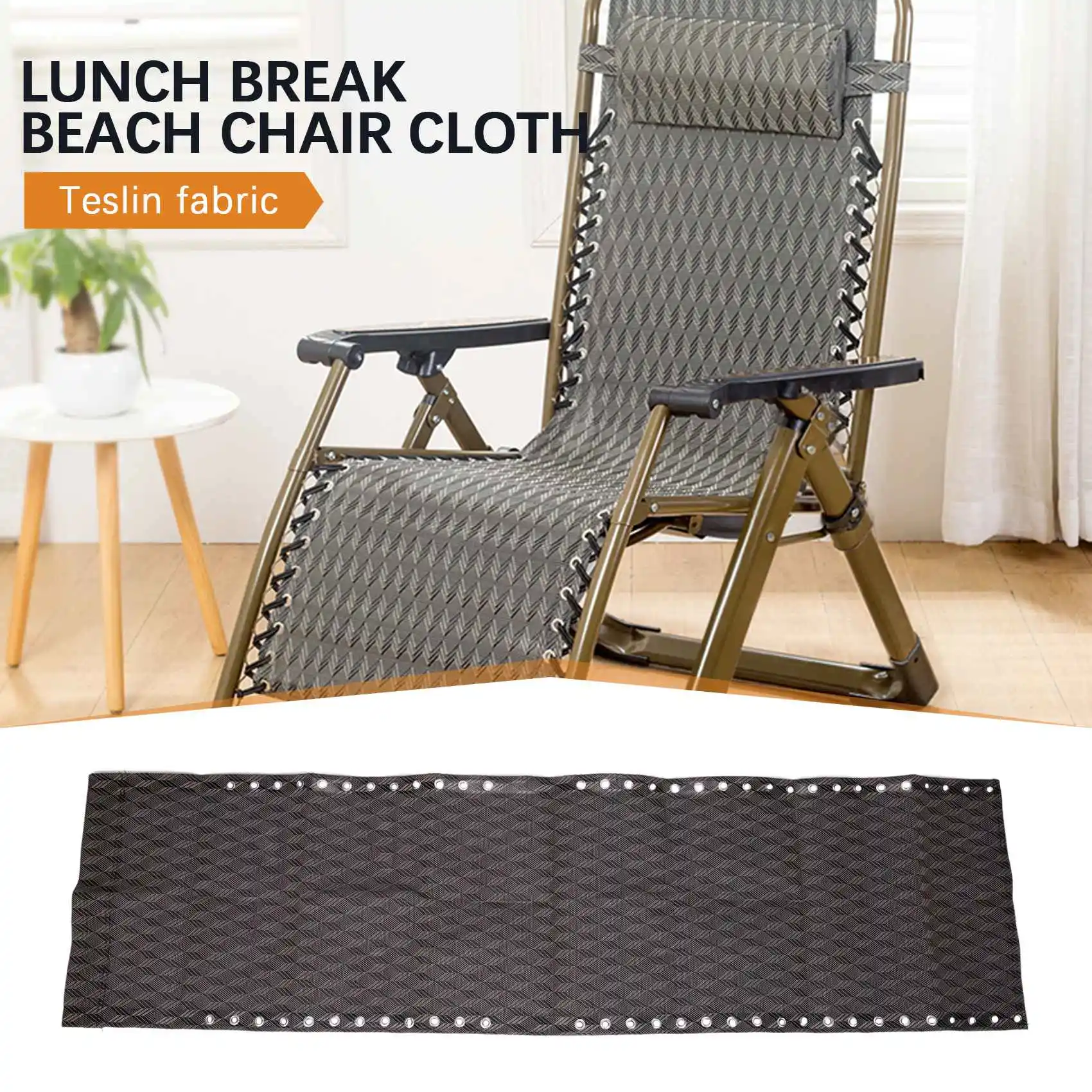 CMHI-Gravity Chair Replacement Fabric, Lounge Chair Recliners Repair Tool Cloth Part For Outdoor Patio Yard Beach Pool