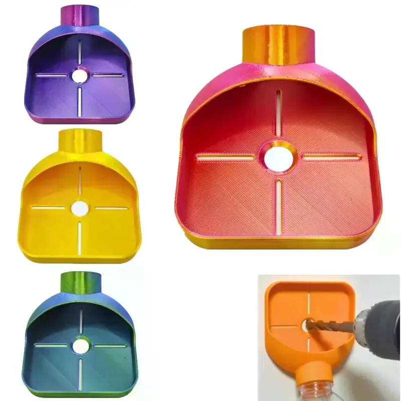 Household Electric Drill Bit Dust Collector Electric Drill Dust Cover Bottle Ash Bowls Impact Hammer Drilling Dustproof Devices
