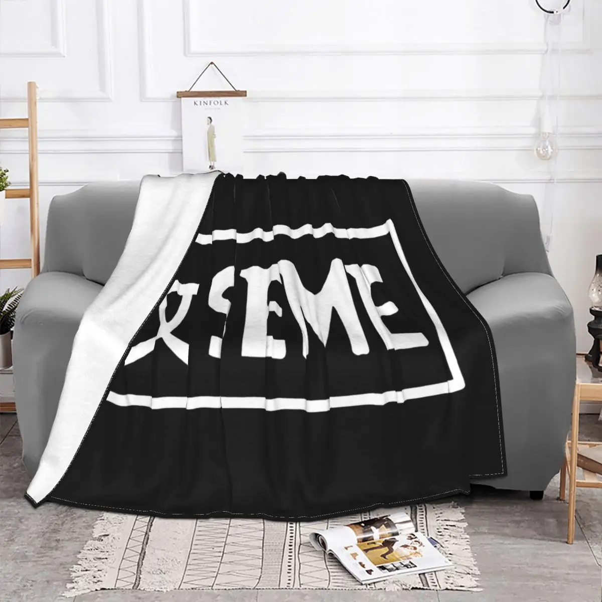 Seme Yaoi T Swea Seme Kanji Bl Manga Anime Fujoshi Swea Cosplay Kawa Cartoon Throw Blanket