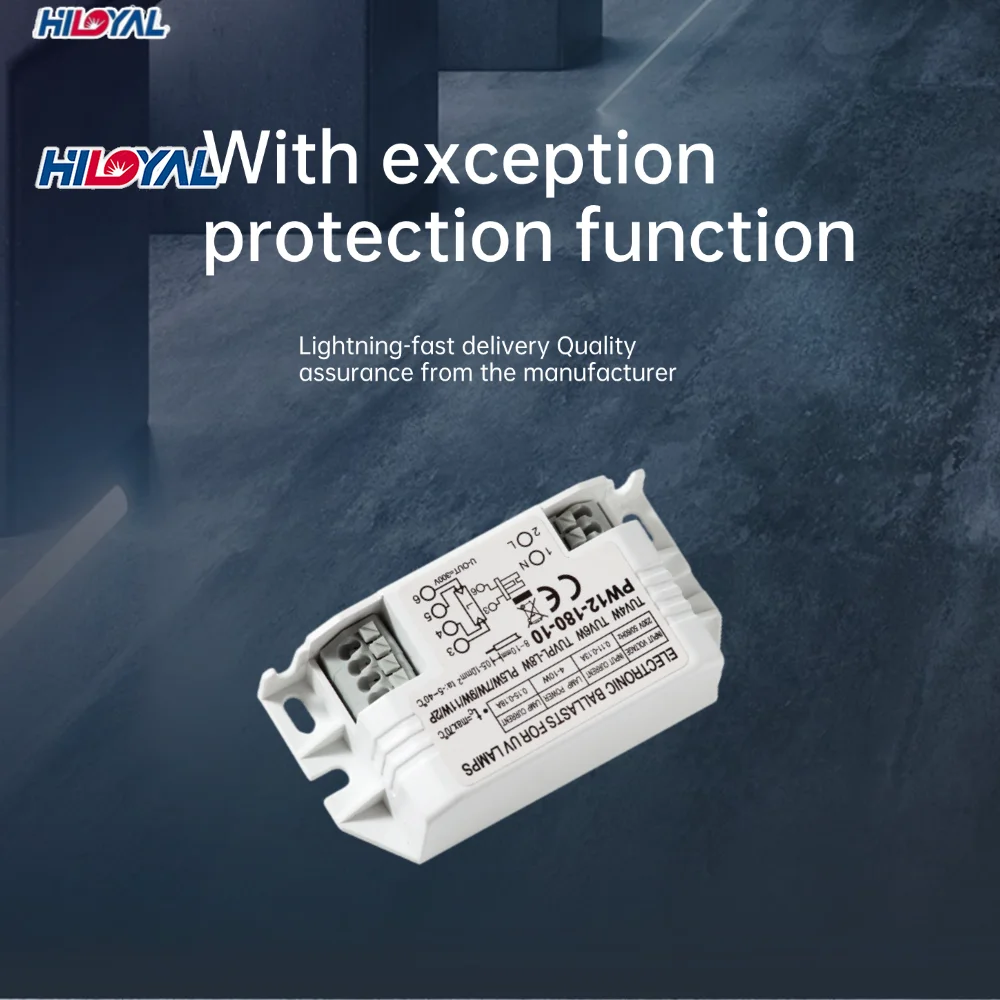 4-18W Universal Electronic Ballasts AC220V For UV Lamp Ultraviolet Germicidal Disinfection Lamp UVC Sterilizing Lights