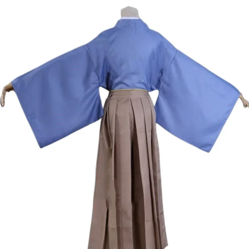 Disfraz de Cosplay de Genshin Impact Kamisato Ayato para hombres y mujeres, peluca Kimono, personaje de juego, Disfraces de Halloween, peluca