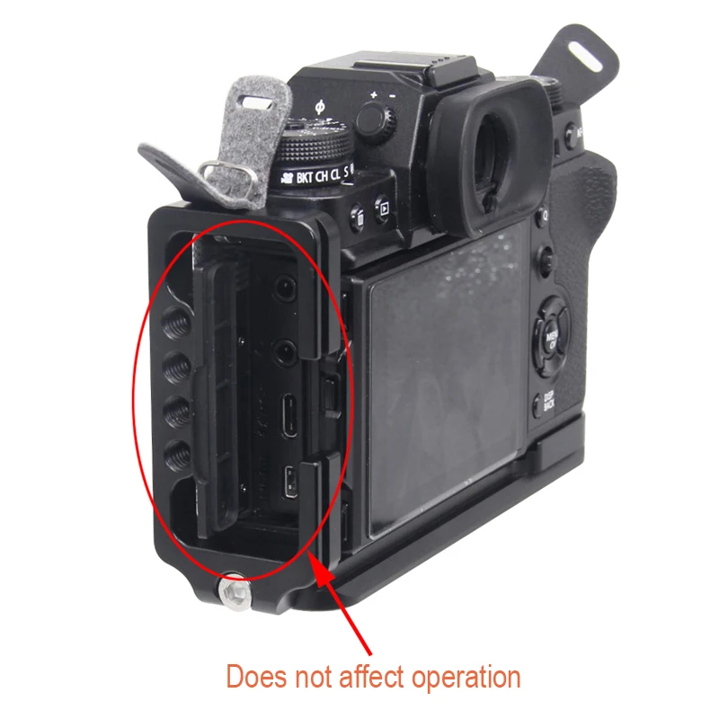 Wooden L Bracket For Fuji X-T3 X-T2 Fujifilm XT3 XT2 Camera Vertical Hand Grip Holder Quick Release Plate