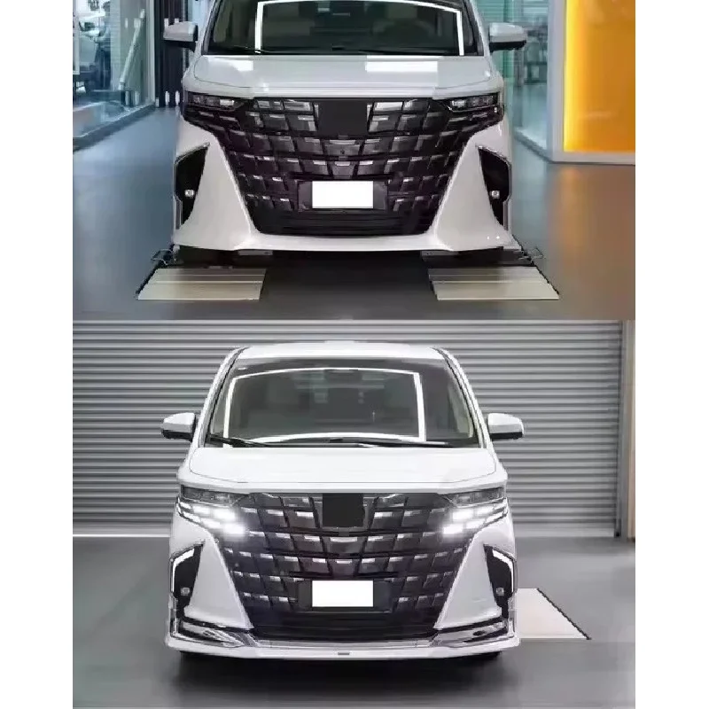 2023-2024-TA Alphard Bodykit Modifikasi Terbaik Berkualitas Tinggi Model Baru Gaya Modellista Seri 40 Kit Bumper Depan & Belakang