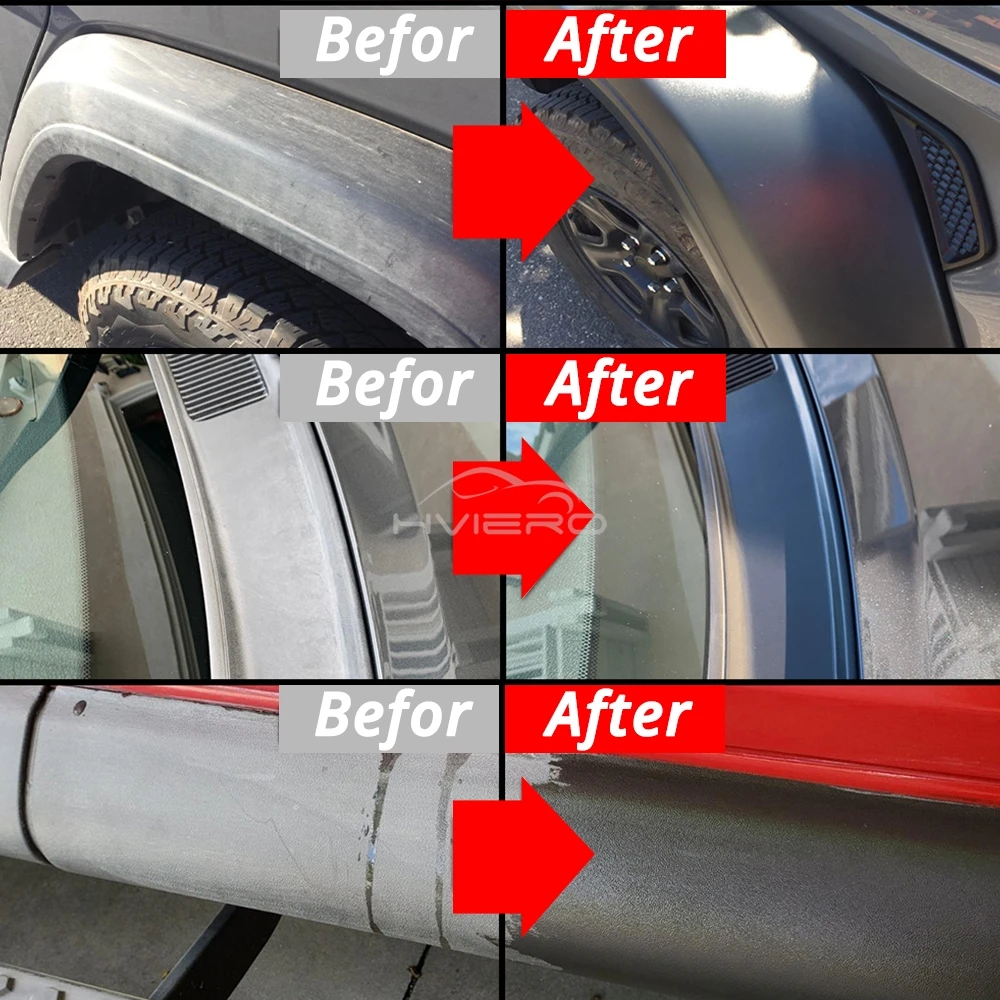 20ml/50ml/100ml Car Leather Refurbish plastic wash Tire Hydrophobic Coating Cleaning Agent Polishes Care Tools Auto Accessories view 3