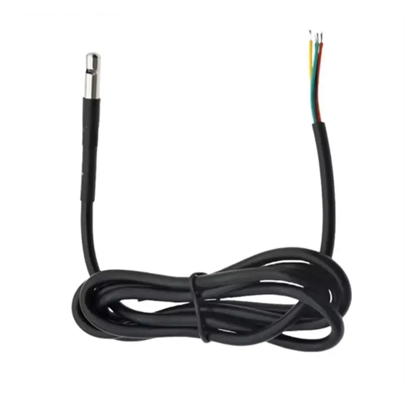 

B92B-BME688 Temperature Humidity Air Pressure Air Quality Sensor Waterproof Stainless Steel Probe Wire 1M