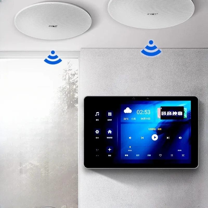 X10 intelligent ceiling embedded speaker WIFI home theater 3D surround living room ceiling speaker