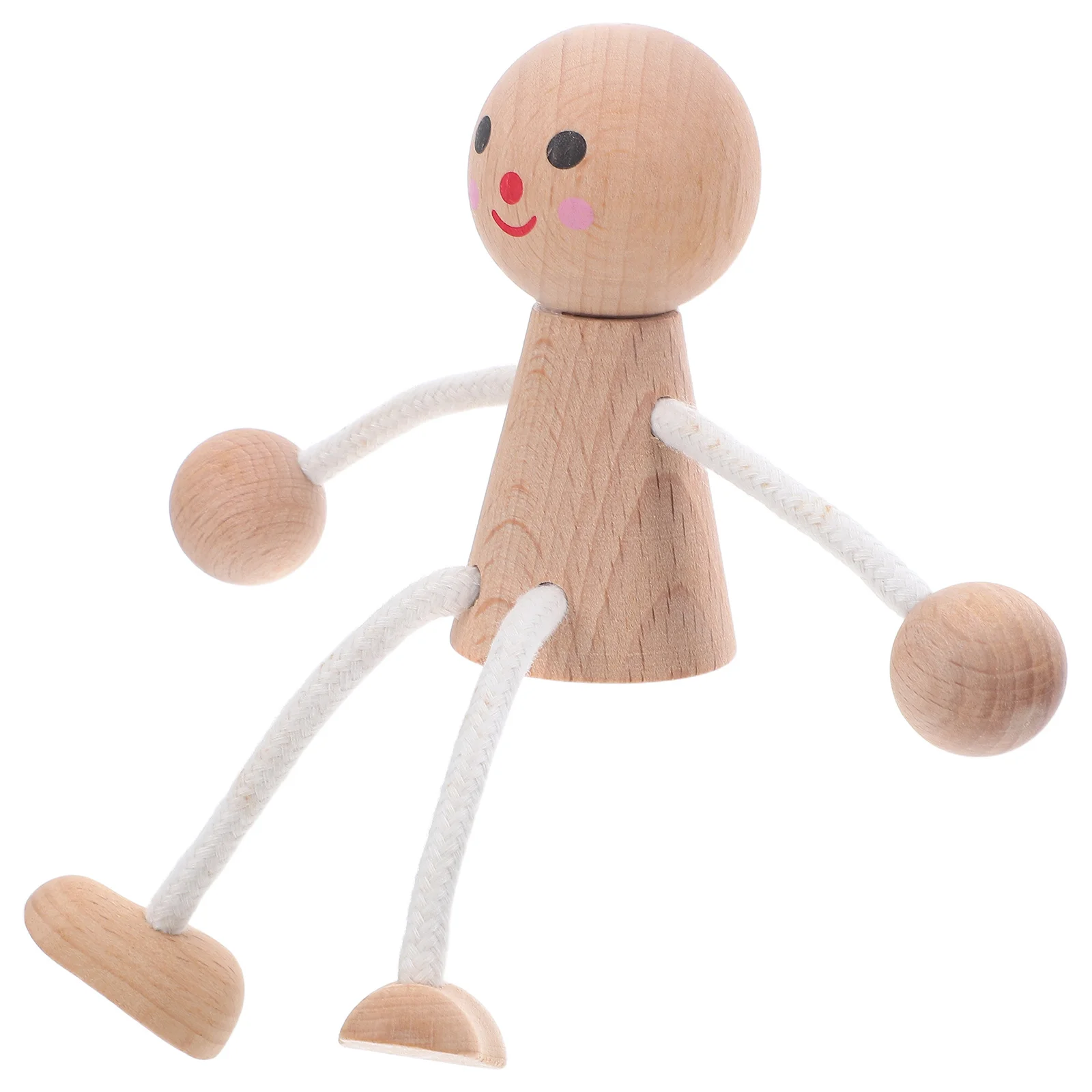 

Unfinished Wooden Peg DIY Blank People Figures for Kids Painting Craft Projects Holiday Party Decorations