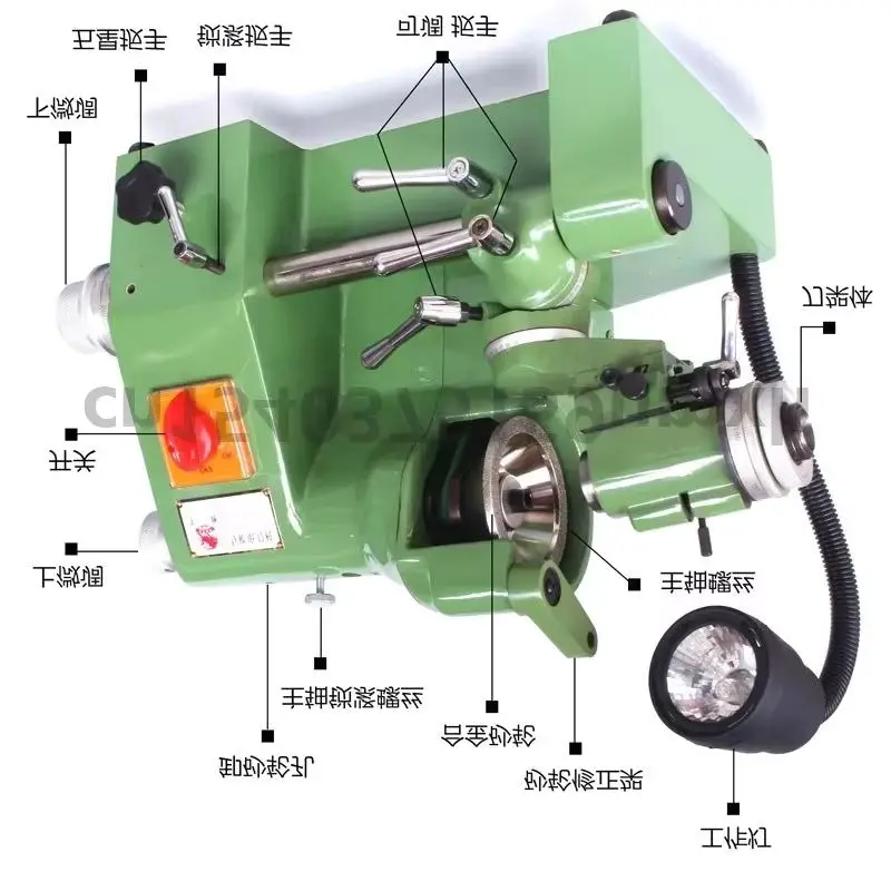 

U2 High Precision Universal Knife Sharpener Multifunction Carving Knife Turning Tool for Tungsten Steel Milling Cutter Grinder