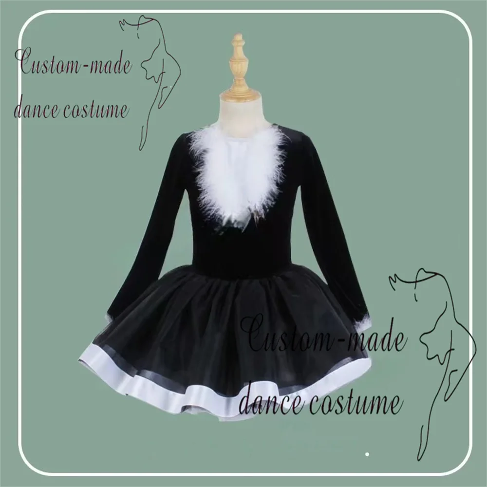 Spring and Autumn Children's Adult Parent-Child Long Sleeve Performance Costume Stage Attire