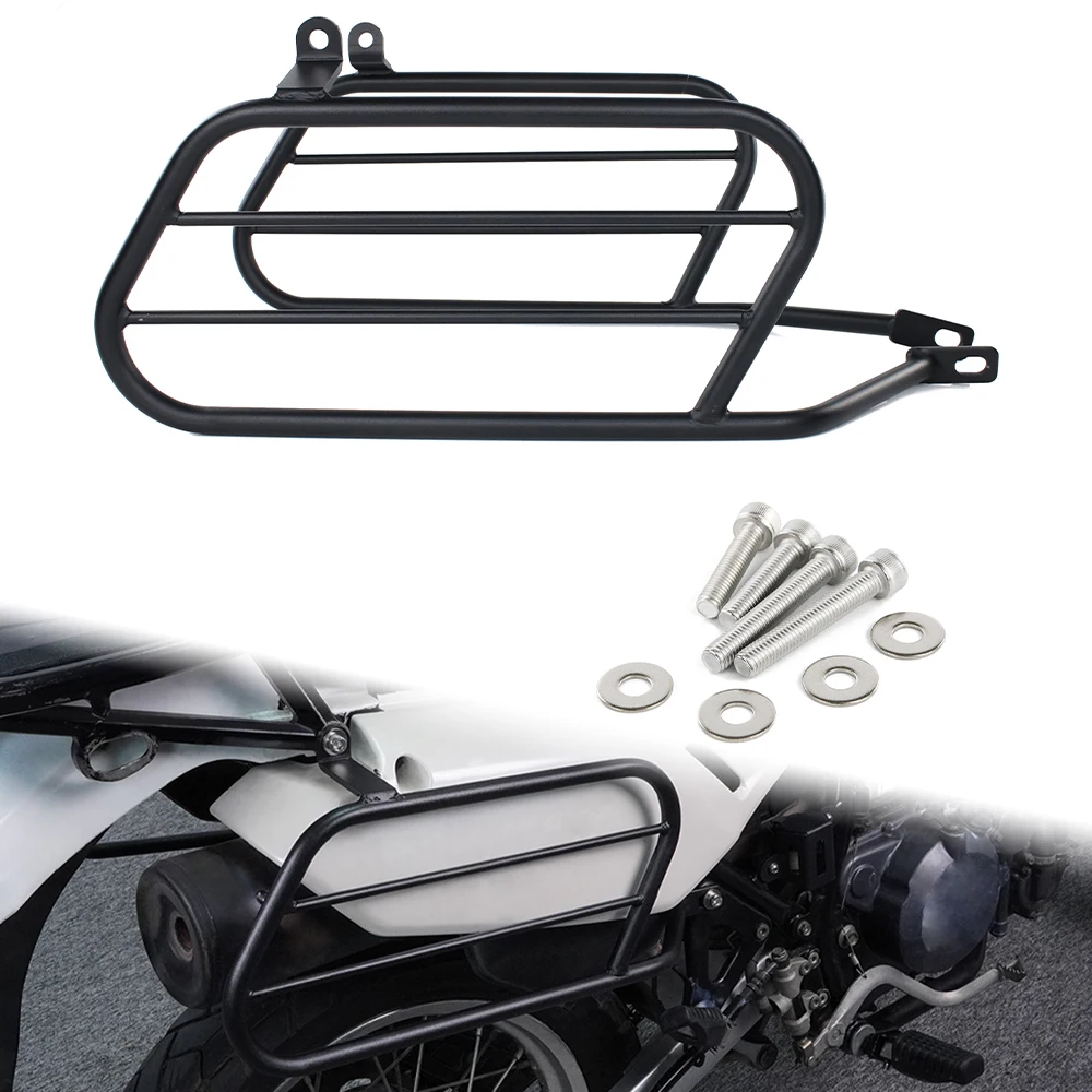 

Fit For KAWASAKI KLR650 1987-2018 KLR 650 Saddlebag Support Racks Pannier Racks Side Carrier Tail Luggage Trunk Case Bracket