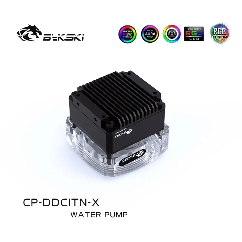 Bykski Hungary Laing DDC Pump 4 Meters 350L/H Maxmum Speed Max 4000rpm Support Combo 60mm Diameter Reservoir CP-DDCITN-X