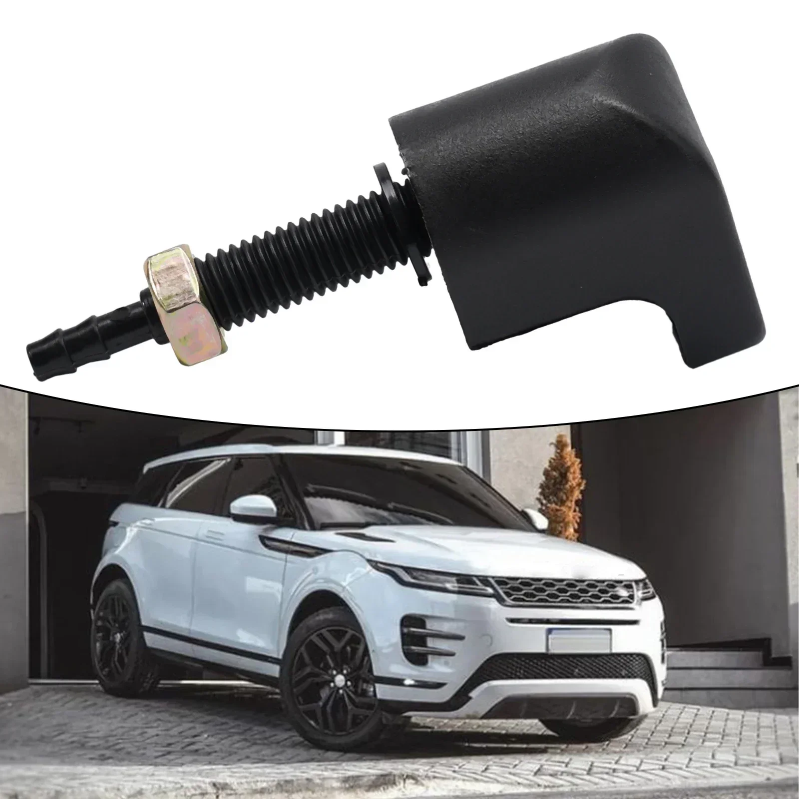 Front Windscreen Washer Jet Front Windscreen Washer Nozzle Wiper Nozzle LR061677 For Land For Rover For Defender 90 110