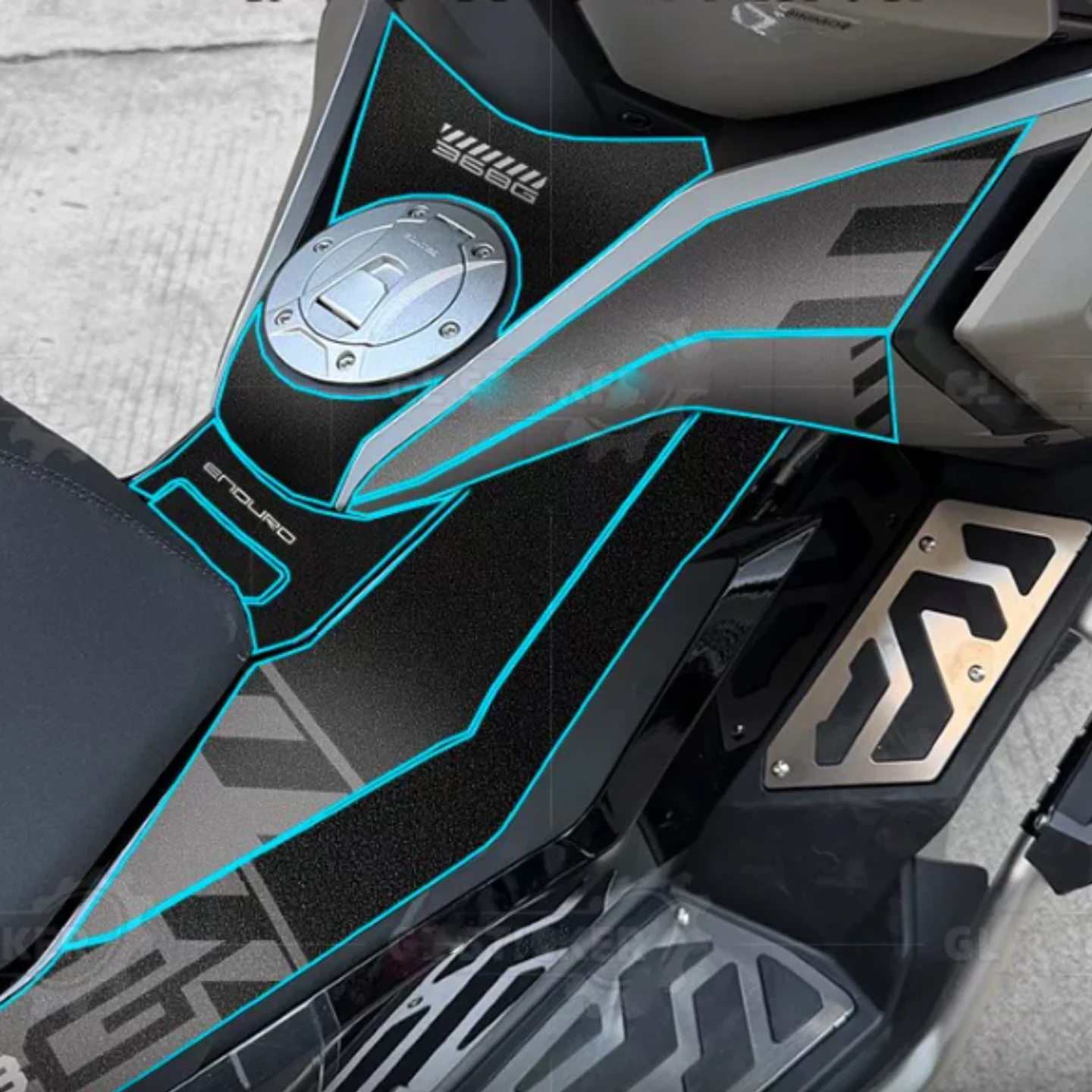 Motorcycle Stickers Decals Protector Accessories For ZONTES 368G