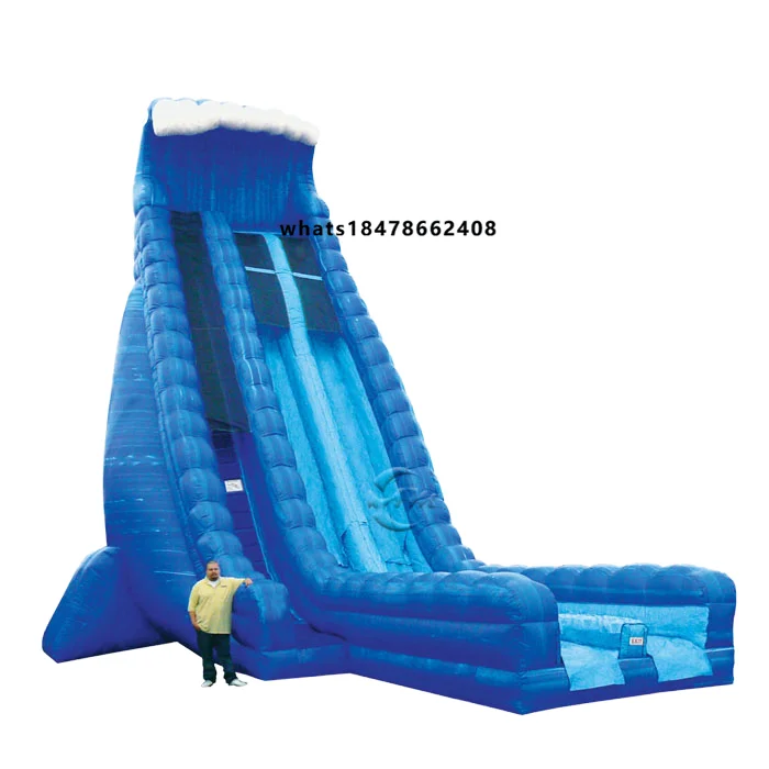 Large Inflatable Swimming Pool Slide  Inflatable slip and Slide for Adult and Kids