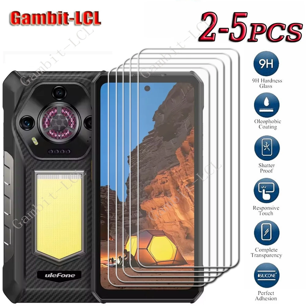 2-5PCS 9H HD Tempered Glass For Ulefone Armor 30 Pro 6.95" Armor30Pro Armor30 30Pro Screen Protective Cover Film