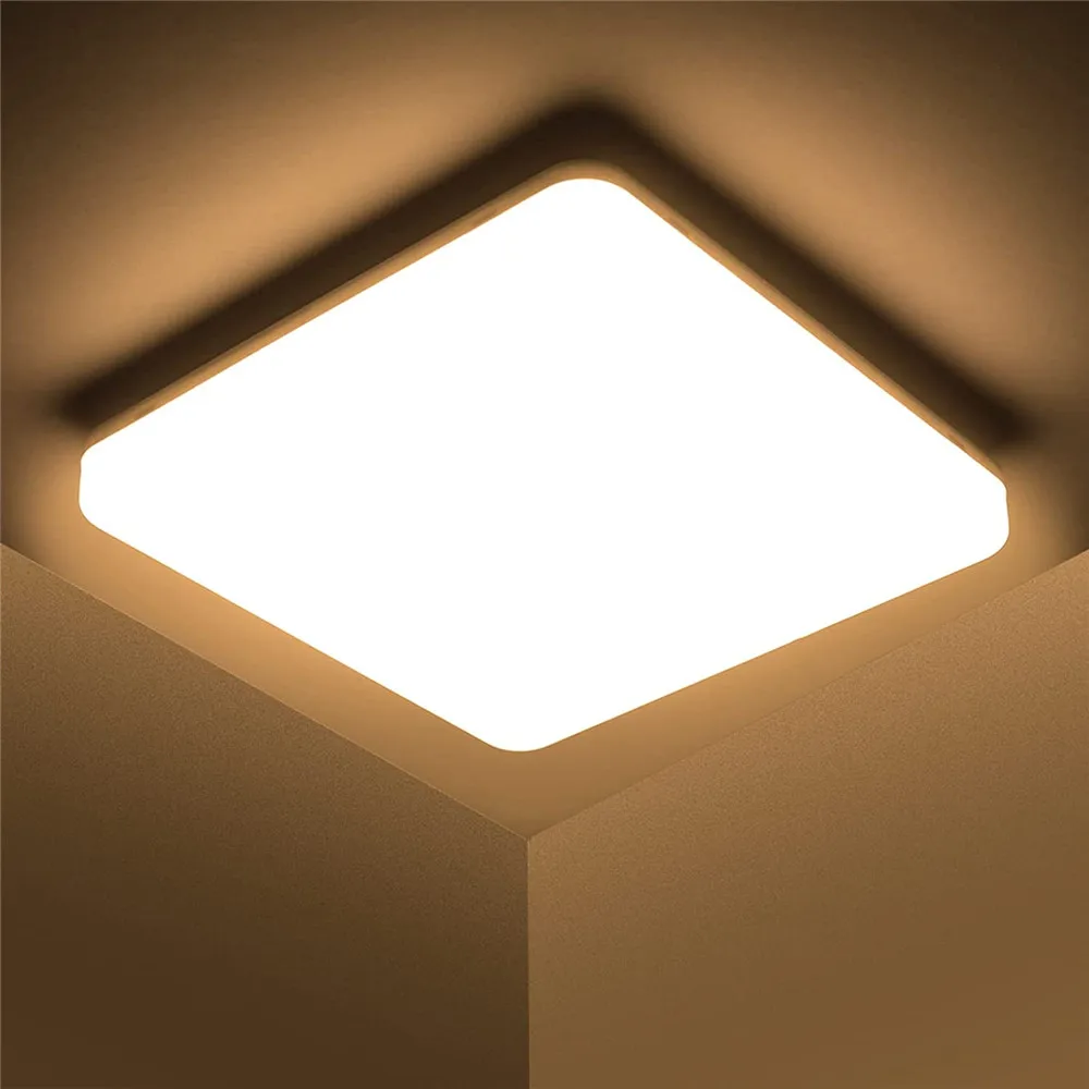 Modern Led Ceiling Lamps 220V 110V Square Ceiling Light 18/24/36/48W For Room Living Bedroom Kitchen Home Decor Panel Lights