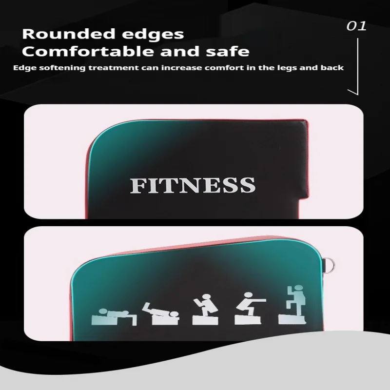 Multi-functional hip push box yoga lift box home hip bridge box barbell bench press training bridge stool Integrated