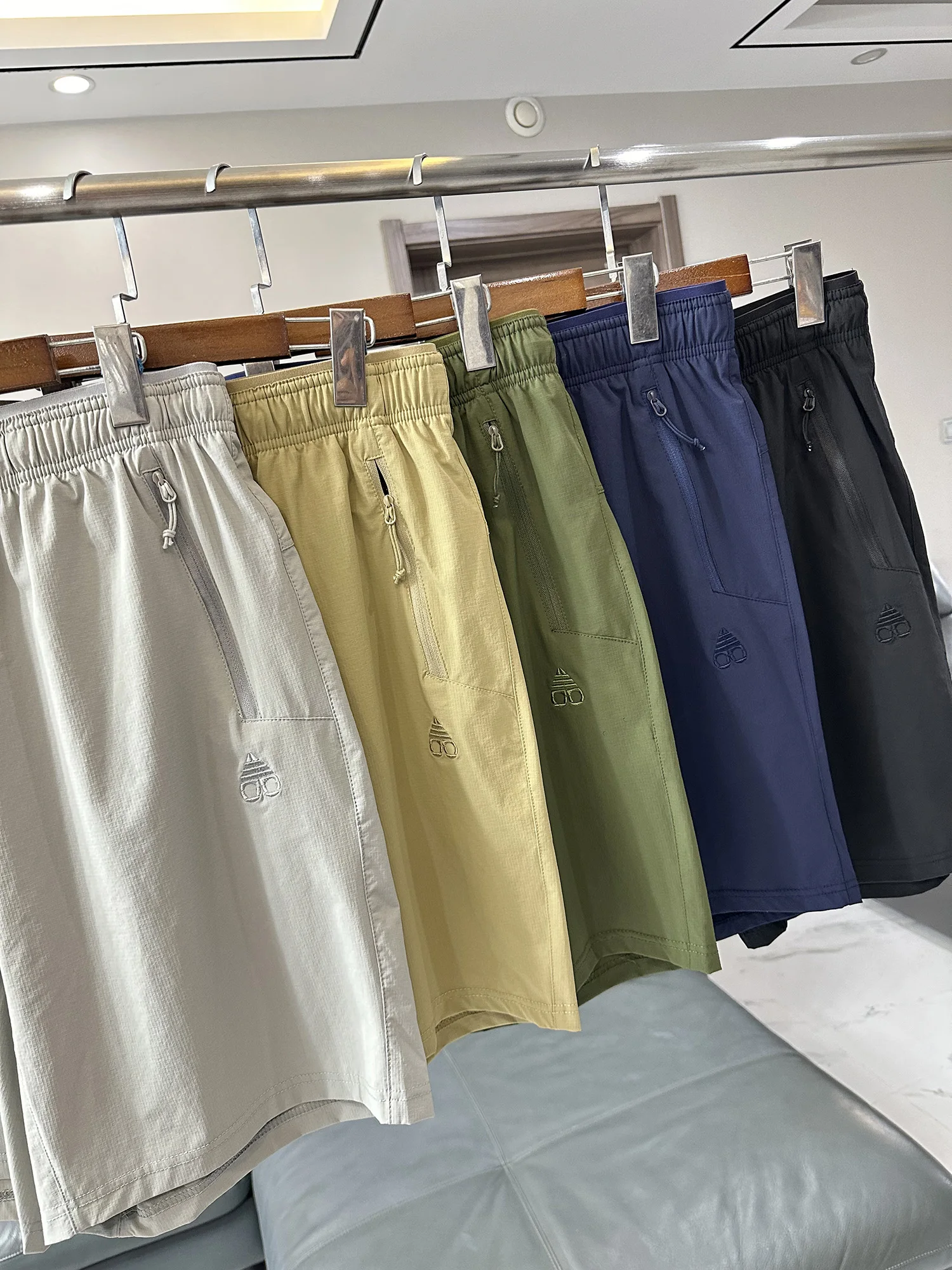 Outdoor Lightweight Quick Dry Breathable Men's Shorts Versatile Functional Summer Shorts Lightweight Fabric Easy Care Shorts