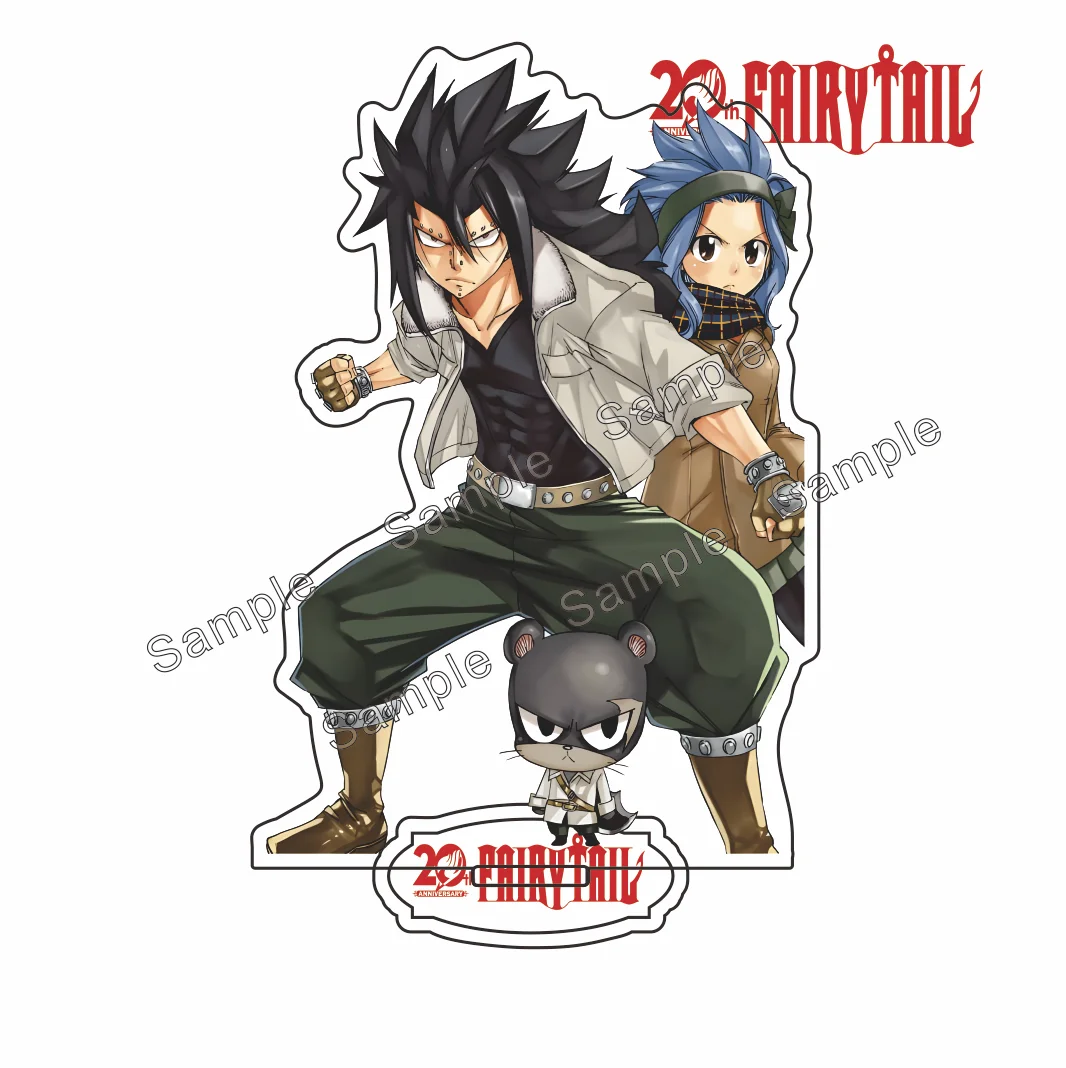 Fairy Tail 20th Anniversary Juvia Lockser Acrylic Stand Figure 15cm Desk Decoration Anime Collectible Model Toy Key Chain for Fa view 6