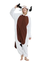 New Appa Cosplay Super Large Anime Cow Movie Cartoon Pajamas Male Animal Adult Christmas The Last Airbender Onesies Kigurumi - Image 2