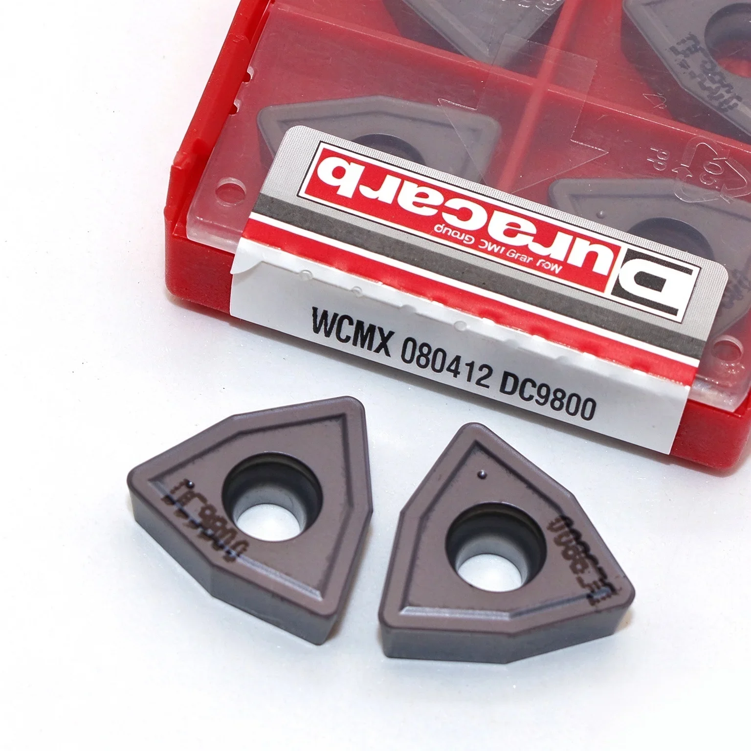 DURACARB WCMX030204 WCMX030208 WCMX040204 WCMX040208 WCMX050308 WCMX06T308 WCMX080412 DC9800 U Drill Carbide Insert WCMX Inserts