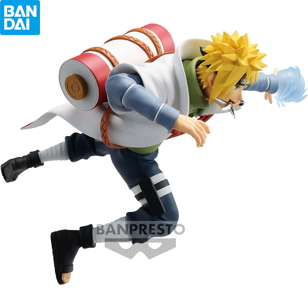 BANdai BANPRESTO 15cm  NARUTO  NARUTOP99 Namikaze Minato Original Model Toys  Model decoration Garage kit