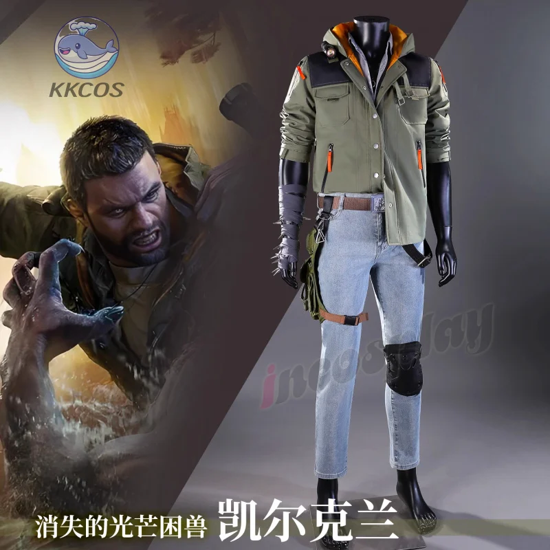 

Dying Light The Beast Kyle Crane Cosplay Costume Game Accurate Outfit Halloween Party Role Play Game Anime Clothing KKCos