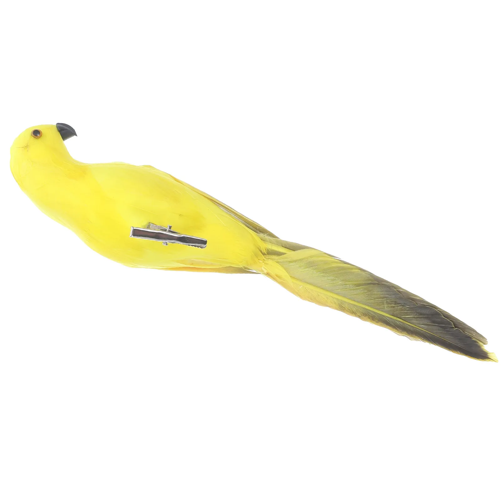 

Artificial Parrot Ornament Lifelike Simulation Bird Decor for Home Office Mini Garden Potted Landscaping Desktop Decoration