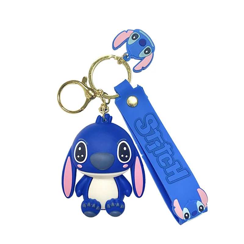 Miniso plush key chain, bag pendant, cute couple car key chain accessory