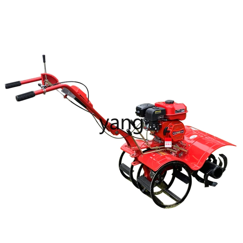 

CX Hard Soil Tiller Diesel Four-Wheel Drive Small Tiller Farmland Gasoline Diesel Rotary Tiller