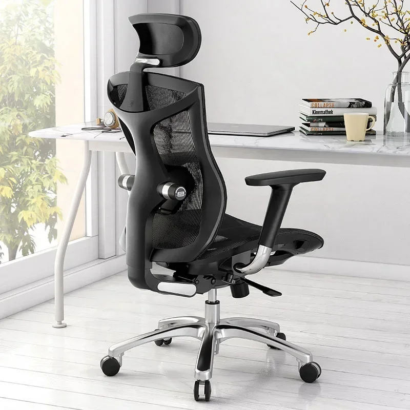 Factory  V1 Adjustable Armrest Sillas De Oficina Modern Swivel High Back Ergonomic Mesh Office Chair